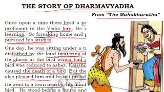 The Story of Dharmavyadha | Hindi Translation | Vocabulary | Grammar। Short Moral Story | Story