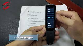 T02 Finnish Scanning Voice Translator XUEZHIYOU Scantalker