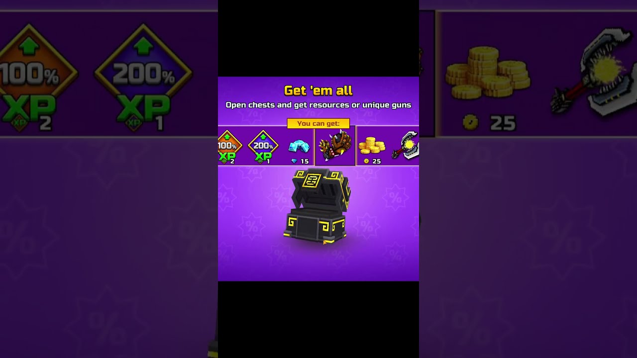 This SPECIAL chest costed 1,250 GEMSin Pixel Gun 3D… Would YOU buy it?!