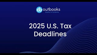 2025 US Tax Due Dates & Deadlines: Guide for CPAs