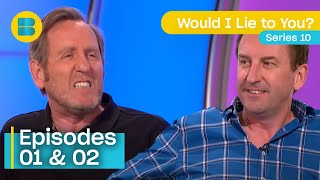 Michael Smiley \u0026 Annoying Idiots | Would I Lie to You?- S10 E01 \u0026 02 - Full Episode | Banijay Comedy