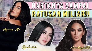 PUNYA HARTA SAMPE RATUSAN MILYAR! ARTIS TERKAYA DI INDONESIA | AGNEZ MO, SYAHRINI, KD, DLL