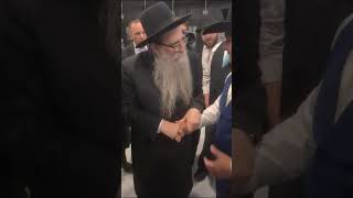 Reb Yeruchem Oshlin Shlita at the wedding of the \