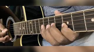 Emo emo emo song guitar cover | Sid Sriram | Raahu Movie | Praveen Lakkaraju | Subbu Vedula