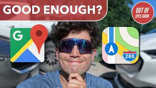 Apple Maps vs. Google Maps For Electric Car Routing