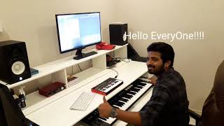 Composing My New Official Song Bgm By Raj Bharath