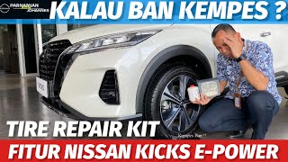 SIMPEL CARA PAKAI TIRE REPAIR KIT DI NISSAN KICKS E-POWER - TIDAK PERLU DONGKRAK ATAU BAN CADANGAN