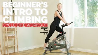 Beginner Intro Class to Climbing | Cycle Bike Workout