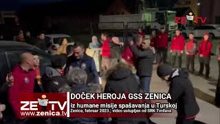 ZENICABLOG: Pogledajte doček heroja iz GSS Zenica nakon misije spašavanja u Turskoj