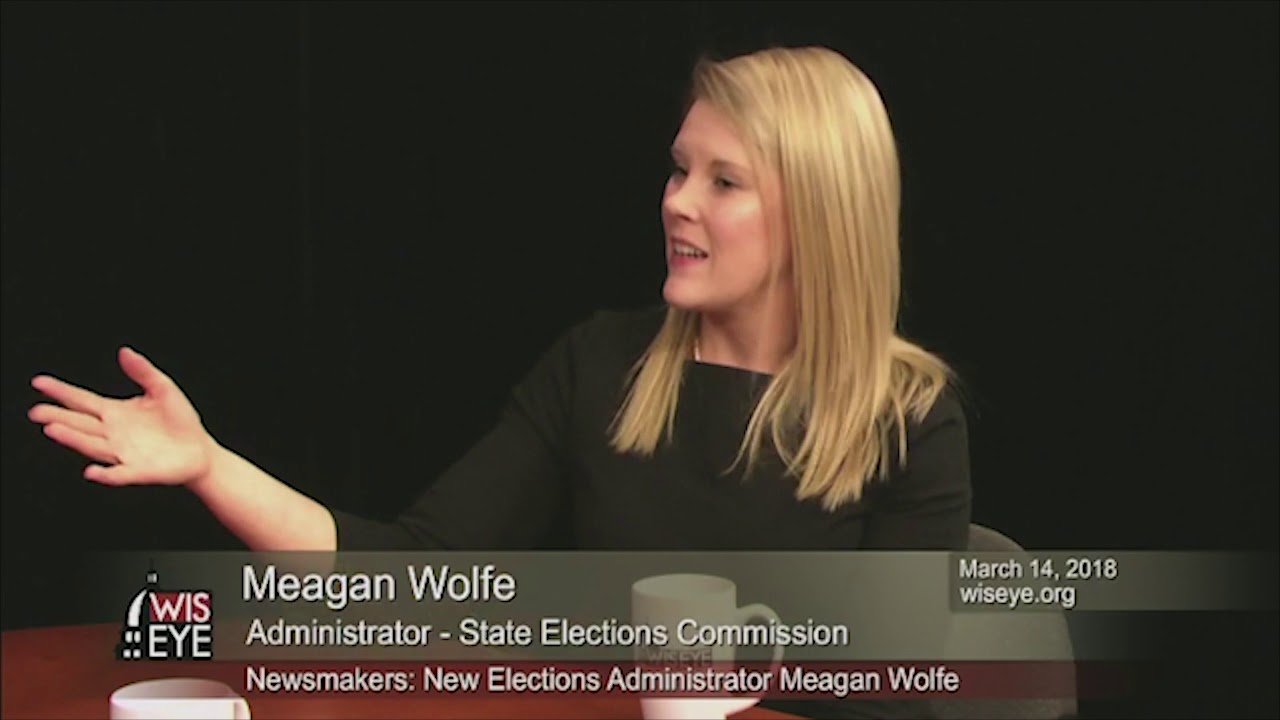 Morning Minute: Wisconsin Elections Administrator Meagan Wolfe - YouTube