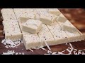 coconut barfi milk powder barfi holirecipes episode 363