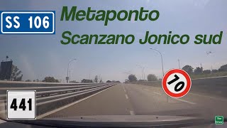 I - SS106 Jonica - Tratto Innesto SP ex SS175-Scanzano Jonico sud