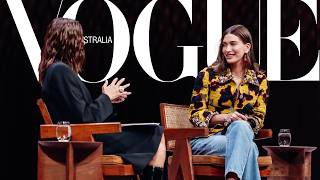Hailey Bieber & Christine Centenera on the Power of Collaboration | Vogue Australia