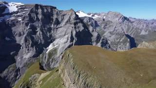 Muttsee und Limmern Stausee von oben