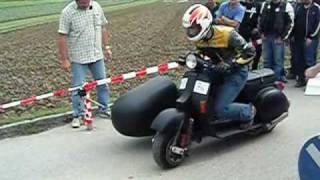 Top Run In A Vespa Side Car With 500 Cc Kawasaki Motor Top Run In A Vespa Side Car With 500 Cc Kawasaki Motor