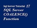 SQL Server COALESCE() Function