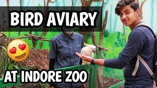 INDORE ZOO BIRD AVIARY 😍 || BIRD HOUSE INDORE || DHRUV VLOGS