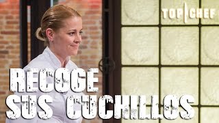 Teresa pierde la batalla contra Marc y recoge sus cuchillos - Top Chef