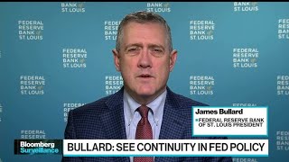 Bullard on Fed Chair Candidates, Path of Monetary Policy