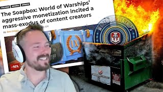 The WoWs CC Dumpster fire - A Summary