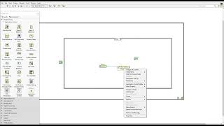 LabView Basic 1: Basic example Property Node and Reference changing visable of item