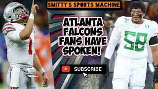 Atlanta Falcons Fan Poll | What Should the Falcons do at #4 | SSM Atlanta Falcons Report