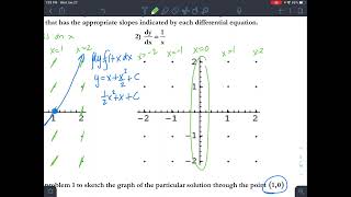 AP Calc Diff EQ's and Slope Fields Notes Video