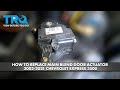 How to Replace Main Temperature Blend Door Actuator 2003-2021 Chevrolet Express 3500