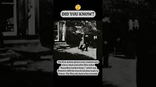 First Film EVER!?!?🎥🤯 #shorts #viral #facts #fyp #film #movie