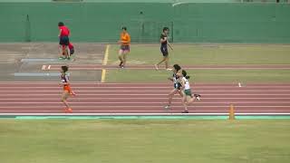 20190608北九州市中学陸上各区大会 中3女子800m決勝（門司・若松）