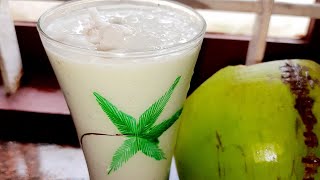 കരിക്ക് കൊണ്ട്‌ തയ്യാറാക്കാം നല്ല അടിപൊളി  shake (tender coconut milk shake)