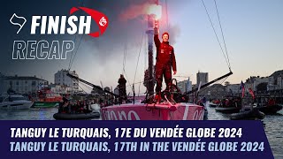 Tanguy Le Turquais, 17e du Vendée Globe  | Finish Recap | Vendée Globe 2024