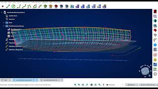 New Year 2025. WIP ShipStudio FreeCAD 1.0 Testing Surface 6x8 Patch