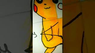 one drawing,but 4 different style #shorts #shortvideo#viralvideo#viral#art#posca#satisfying#picachu