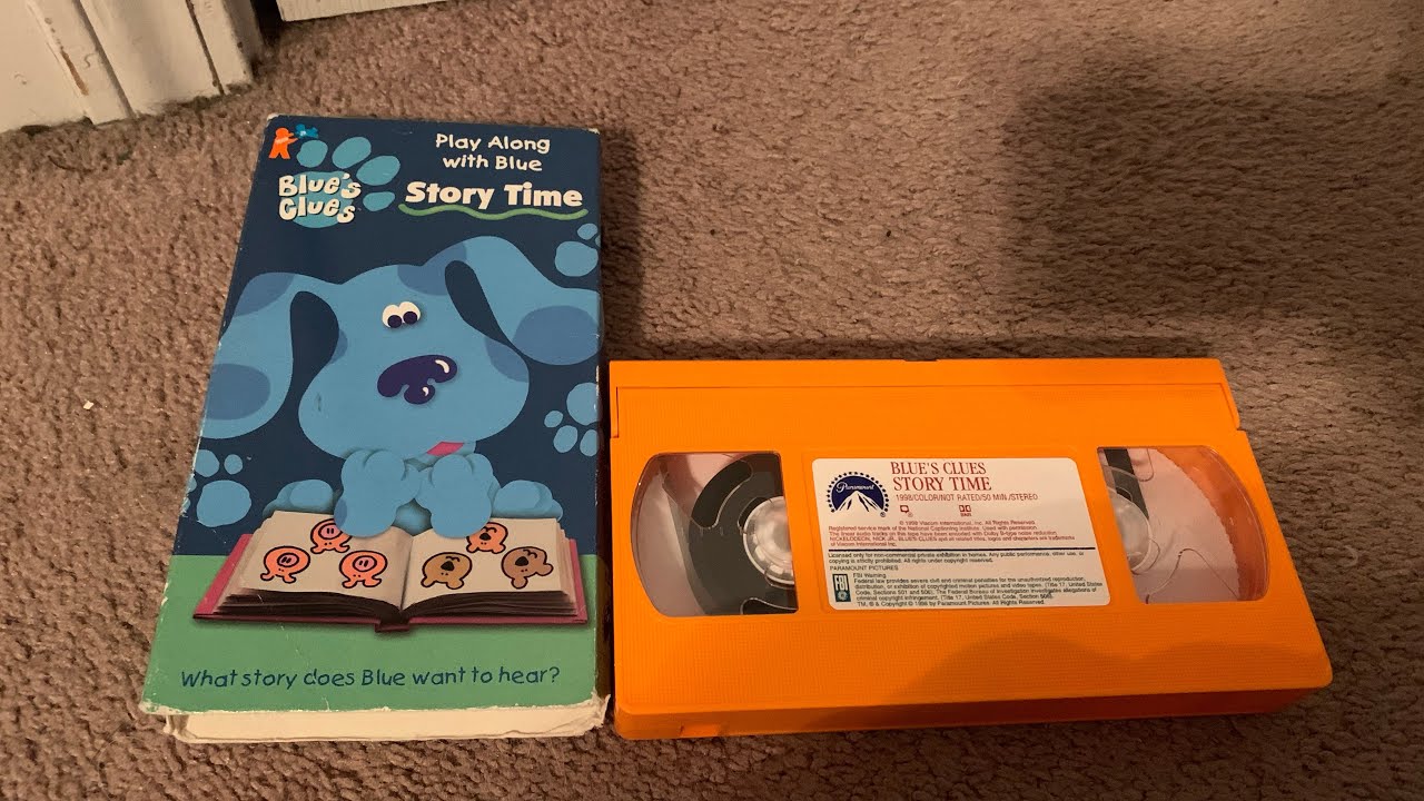 Opening To Blue’s Clues: Story Time 1998 VHS - YouTube