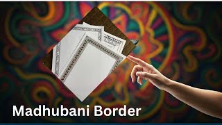 Let’s draw a Madhubani art beautiful border