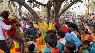 Medaram Jatara 2024 | ఎదురు పిల్ల పండగ | Gattamma Thalli Temple | Medaram Sammakka Sarakka Sigam