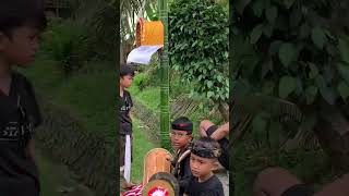 Tukang Cengceng gamelan barong macan alit Ayunan