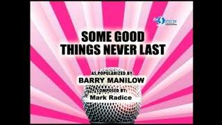 138. SOME GOOD THINGS NEVER LAST | BARRY MANILOW [Synergy Music Corp.] (From The Movie: "Foul Play")