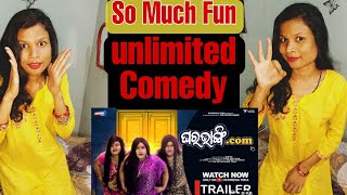 Gharabhangi.com (Odia) Comedy Trailer Review \u0026 Reaction | Funny Anugulia | Khordha Toka | New Comedy