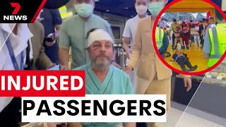 Australian man lashes out at Singapore Airlines over horror turbulence flight | 7 News Australia