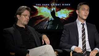 The Dark Knight Rises - Gary Oldman & Joseph Gordon-Levitt interview - HD