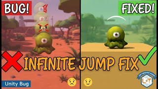 Unity Fix: Jump Bug with Character Controller - Stop Infinite Jumping Caused by Self-Collision