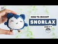 #510 | Crochet Snorlax Amigurumi (1/2) | Crochet Pokémon Amigurumi | Free Pattern | Amiguworld