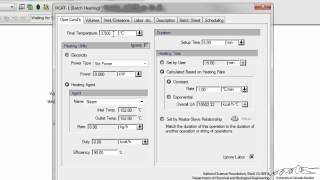 SuperPro Designer: Fermentation Simulation