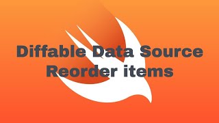 Diffable Data Source - Reorder Items