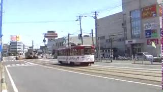 【路面電車動画】函館市電２０　つりかけの音　７１０形