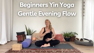 Beginners Yin Yoga Gentle Evening Flow - 20min 🌙