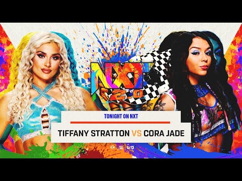 WWE2K23 Cora Jade Vs Tiffany Stratton Universe Mode - YouTube