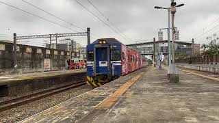 台鐵 3029A次區間快車迴送 民雄站飆過